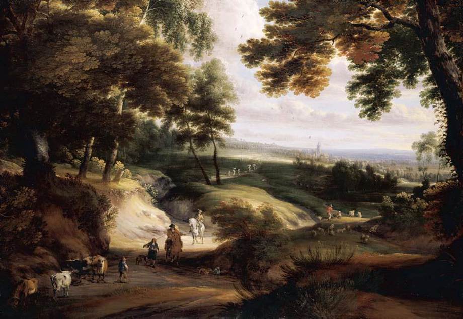 Paysage boisé