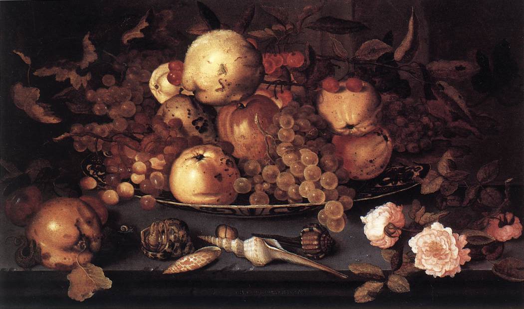 Nature morte au plat de fruits