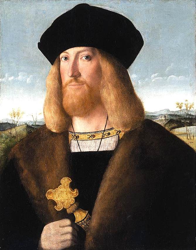 Portrait d'un homme barbu