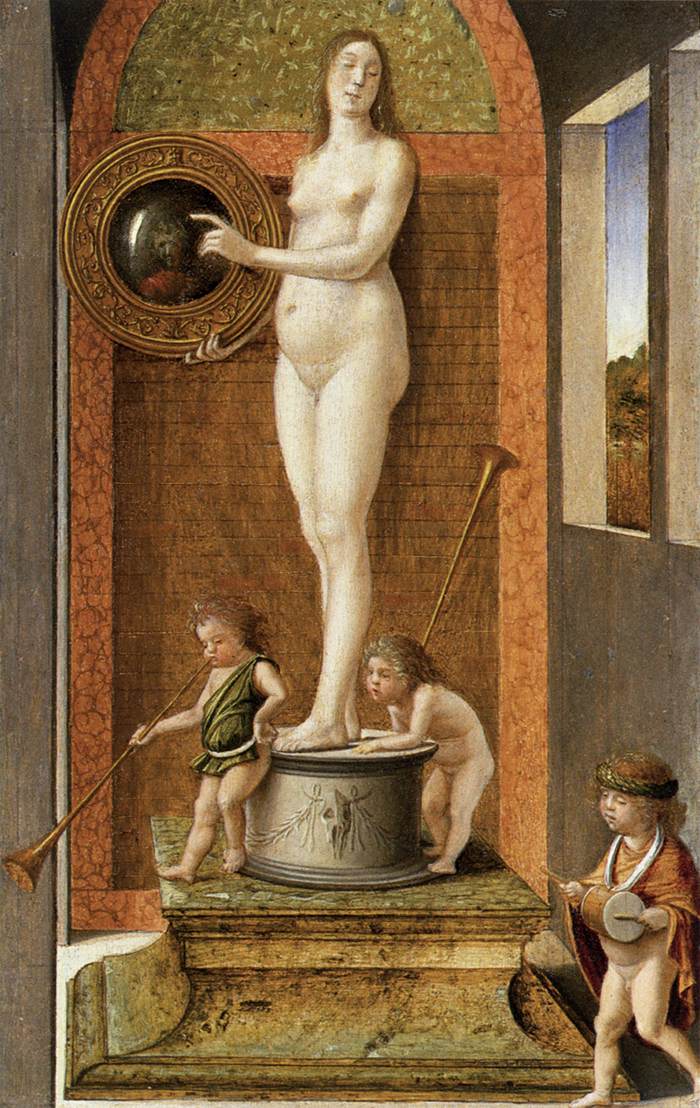 Quatre allégories : la Prudence (ou la Vanité)