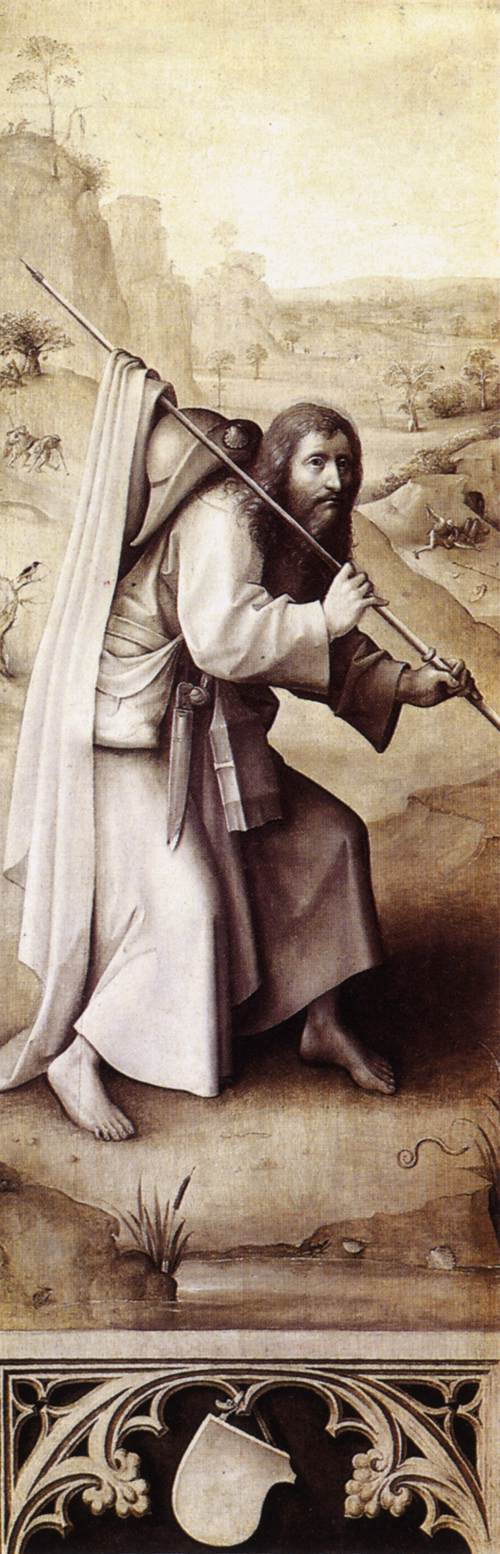 Triptyque du Jugement dernier (volet extérieur gauche)