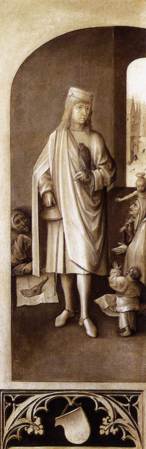 Triptyque du Jugement dernier (volet extérieur droit)