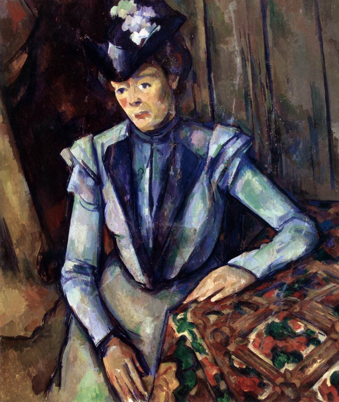 La Dame en bleu