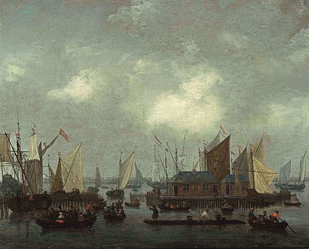 Amsterdam : Navigation sur l'IJ