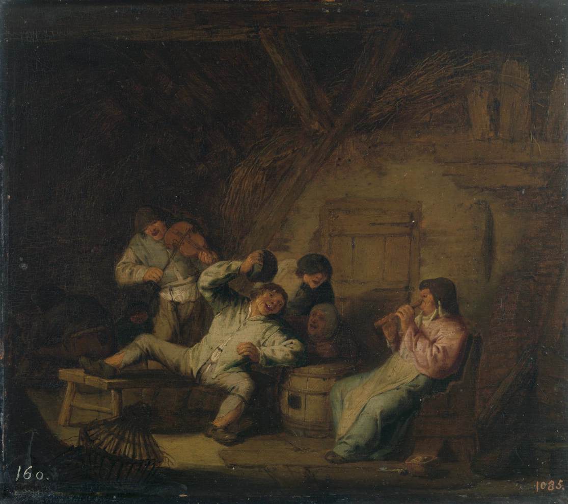 Concert rustique avec pipe et violon