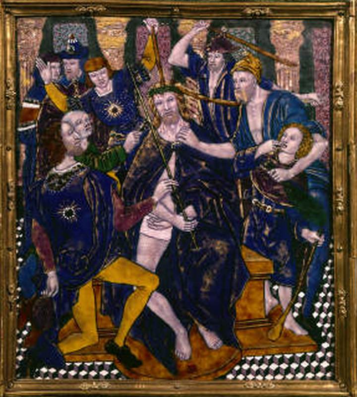Le Christ moqué et couronné d'épines