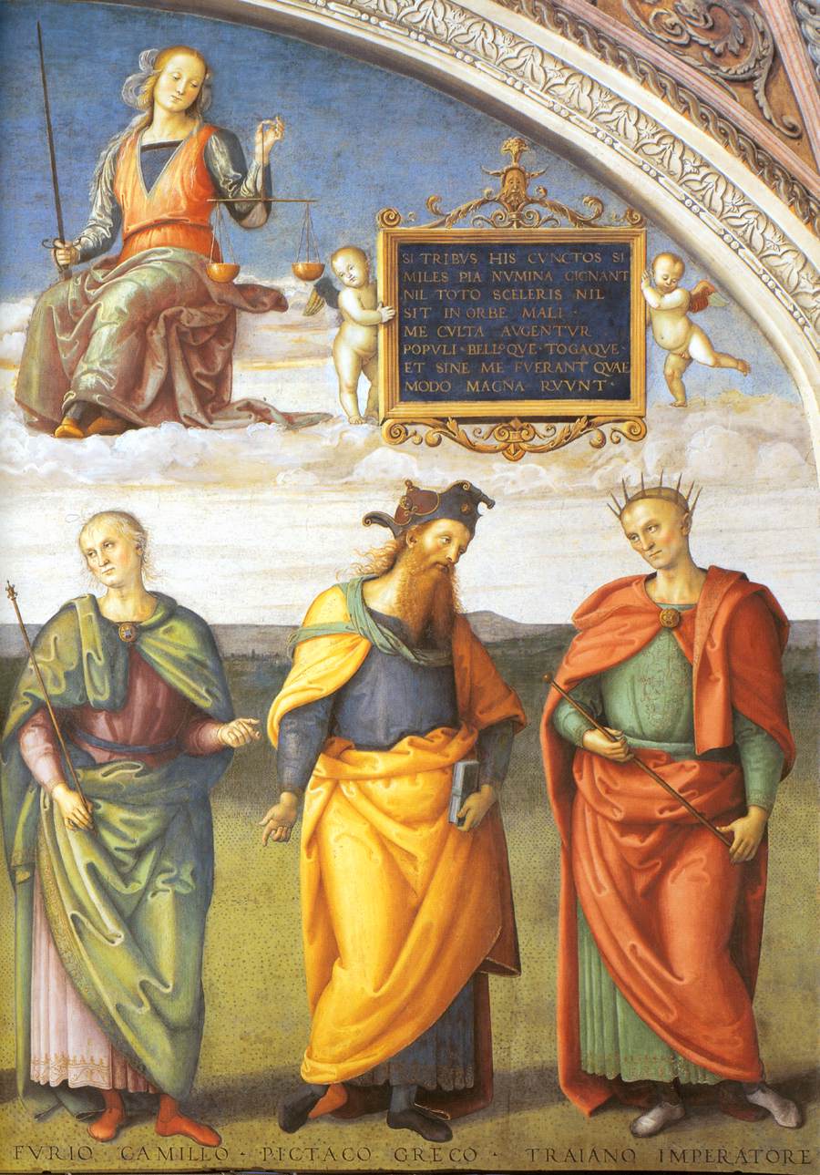 Hommes illustres de l'Antiquité (détail)