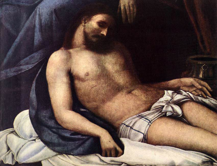 La lamentation du Christ (détail)