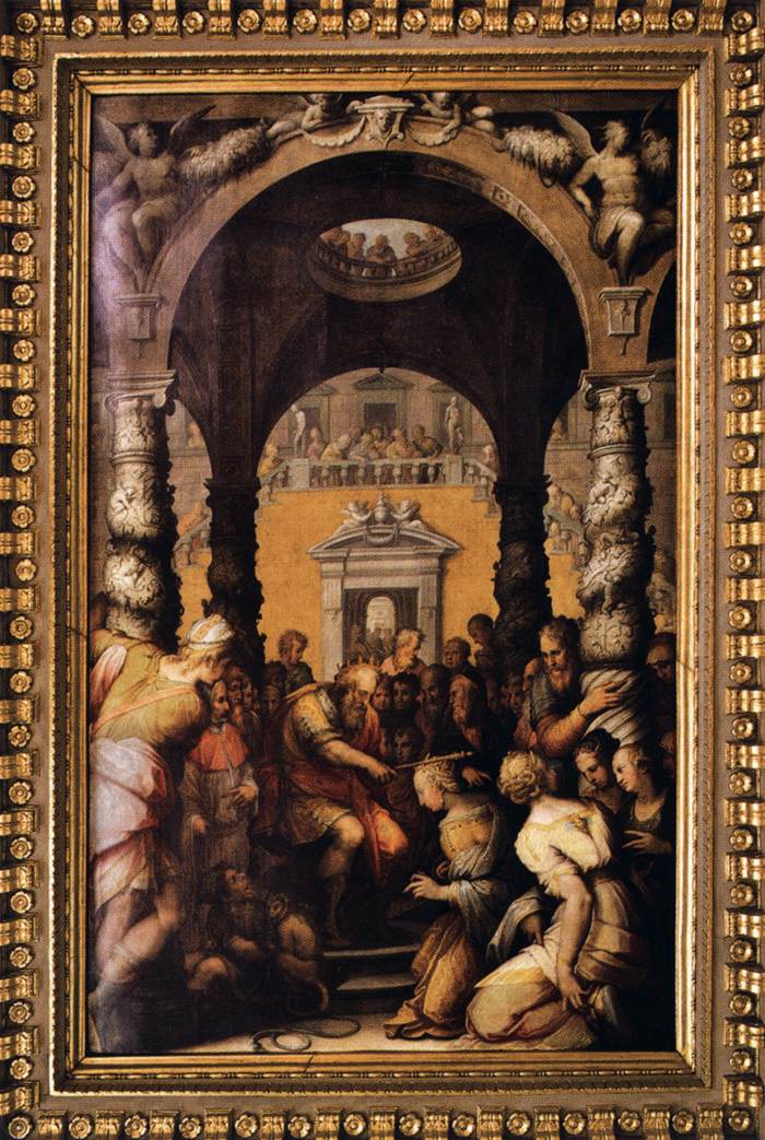 Esther recevant la couronne d'Ahasvérus