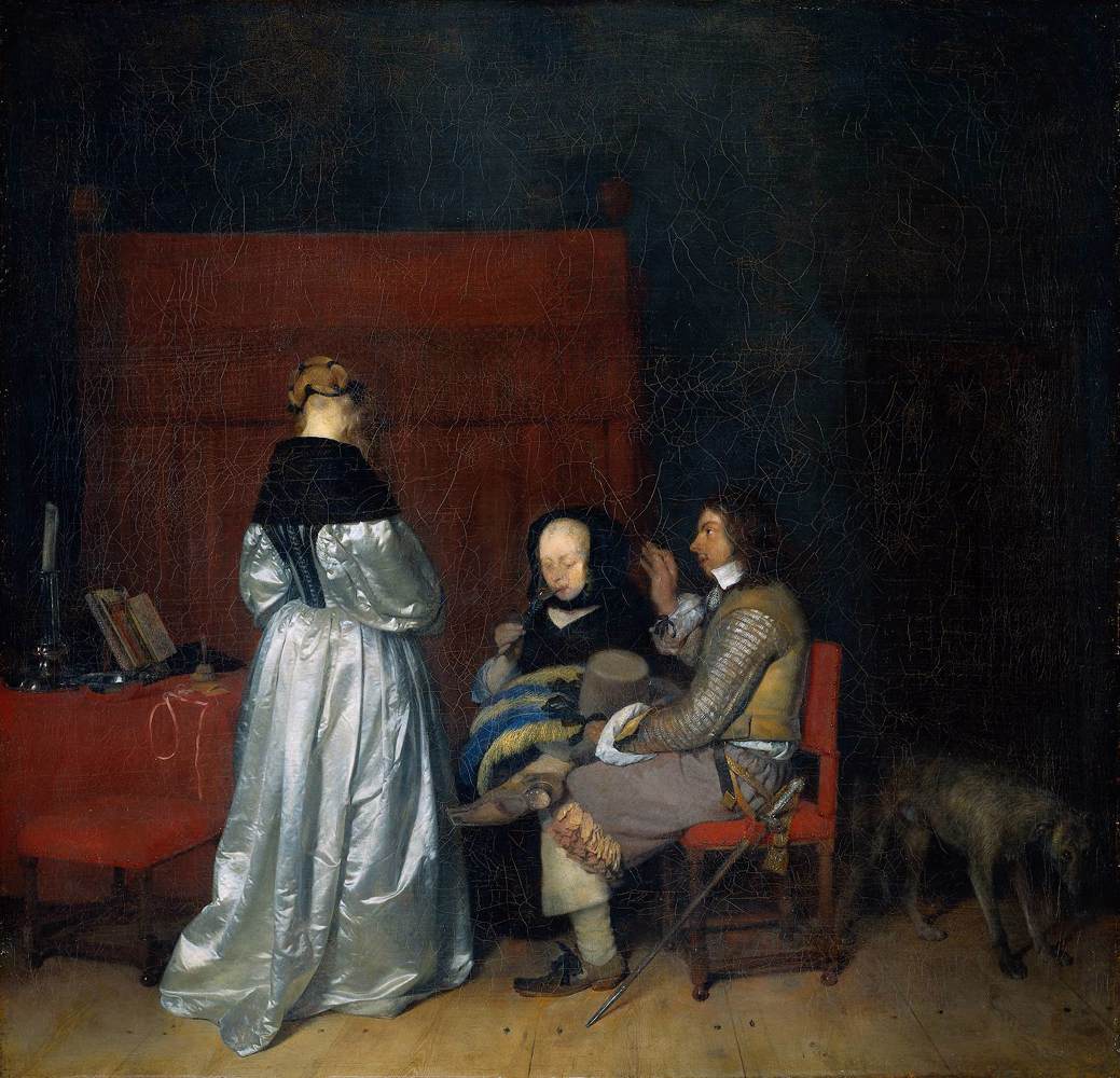 Remontrance paternelle (Conversation galante)