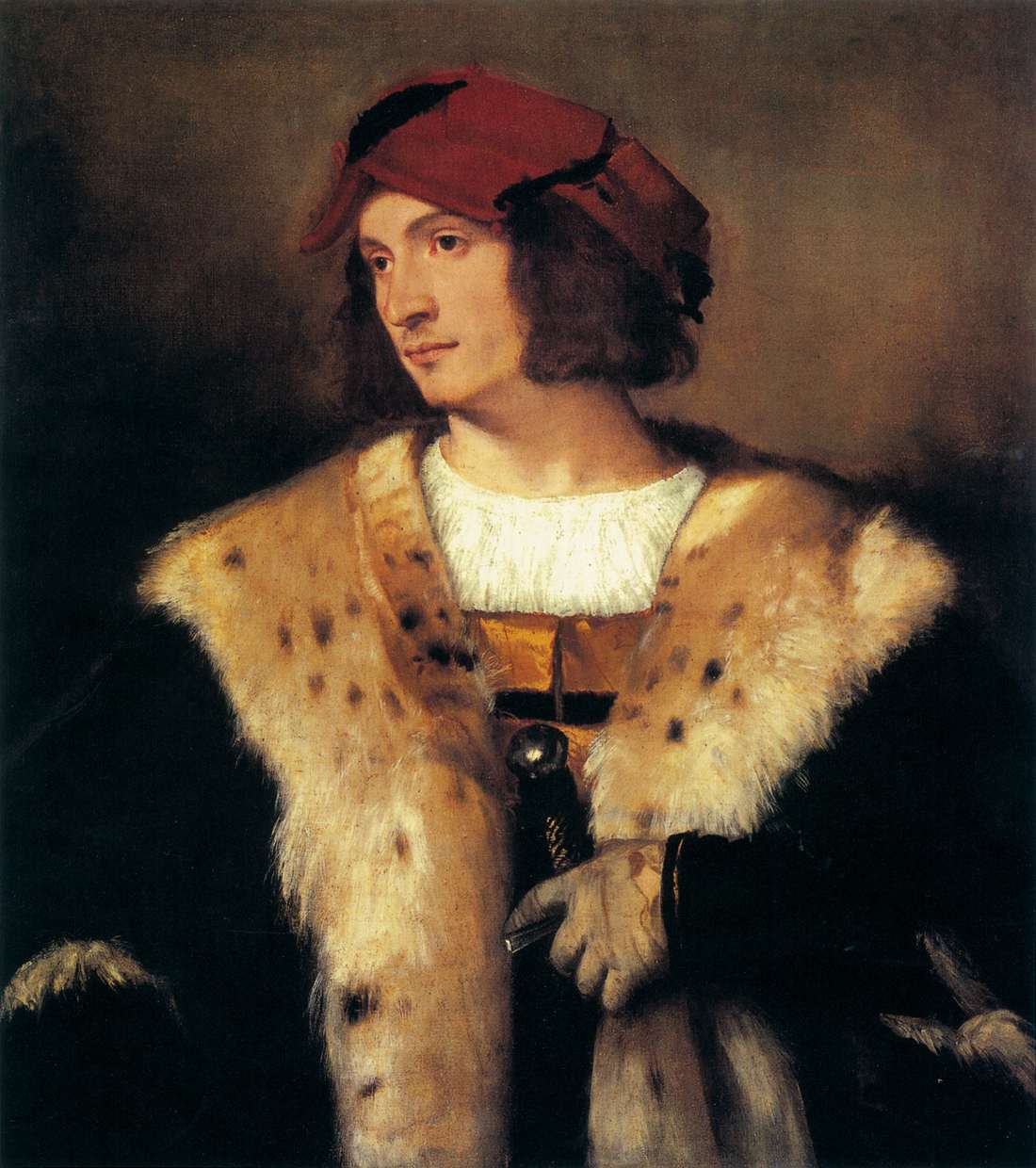 Portrait d'un homme au bonnet rouge
