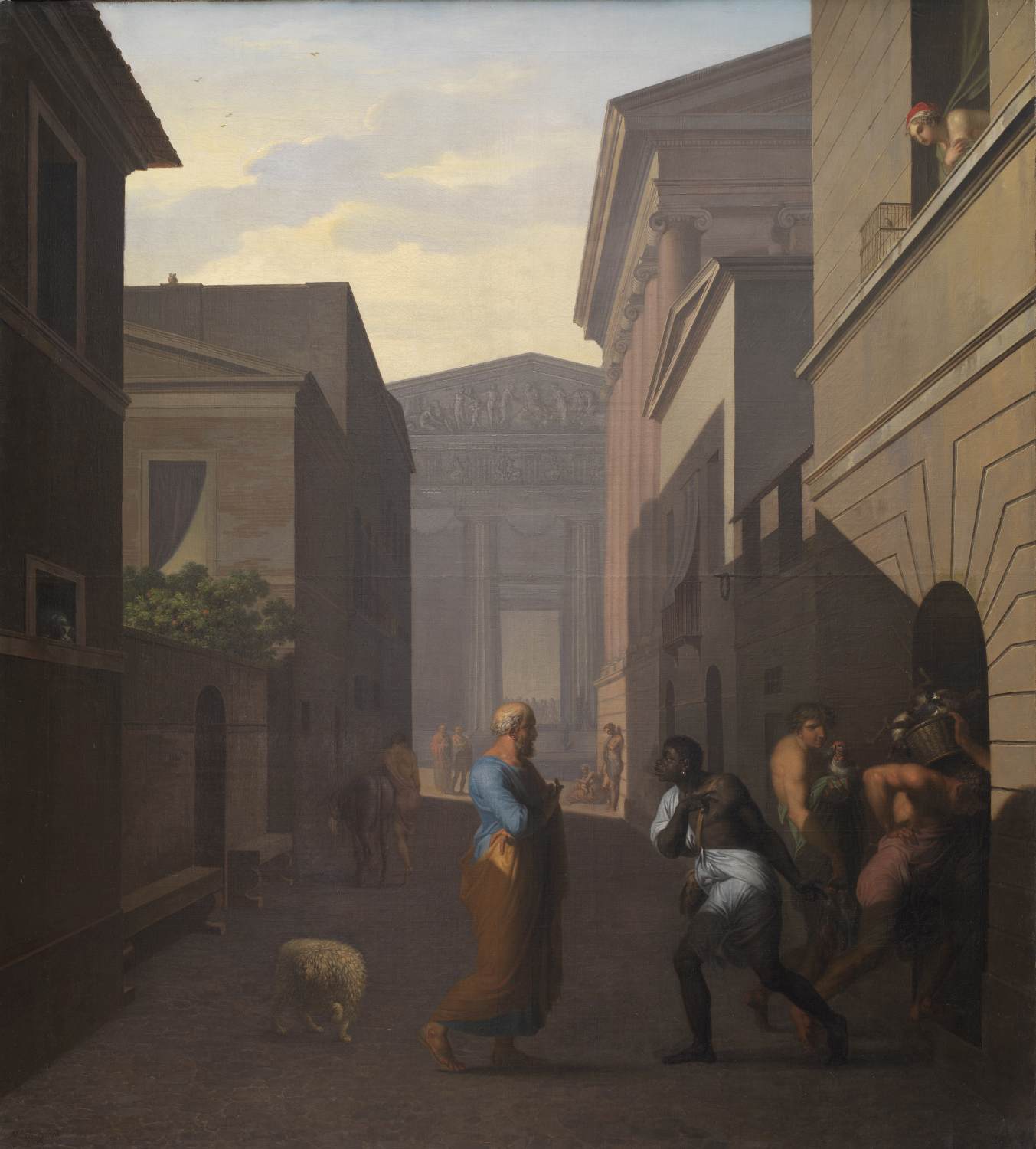 Simo et son ancienne esclave Sosia