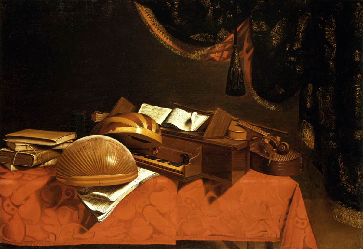 Nature morte aux instruments de musique