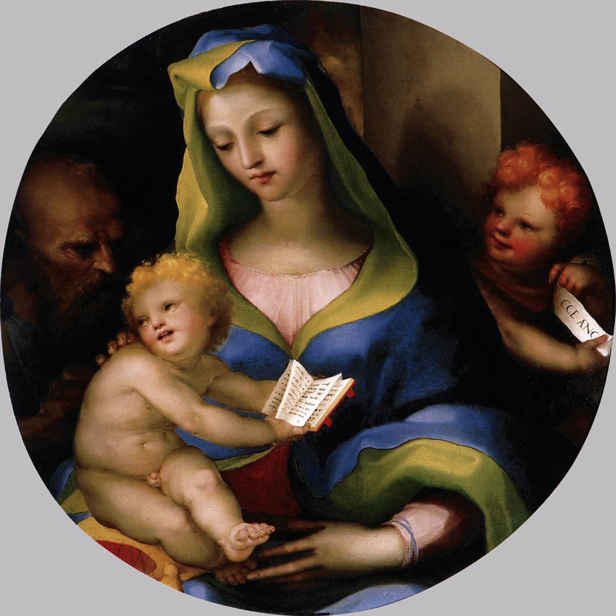 La Sainte Famille avec le jeune saint Jean