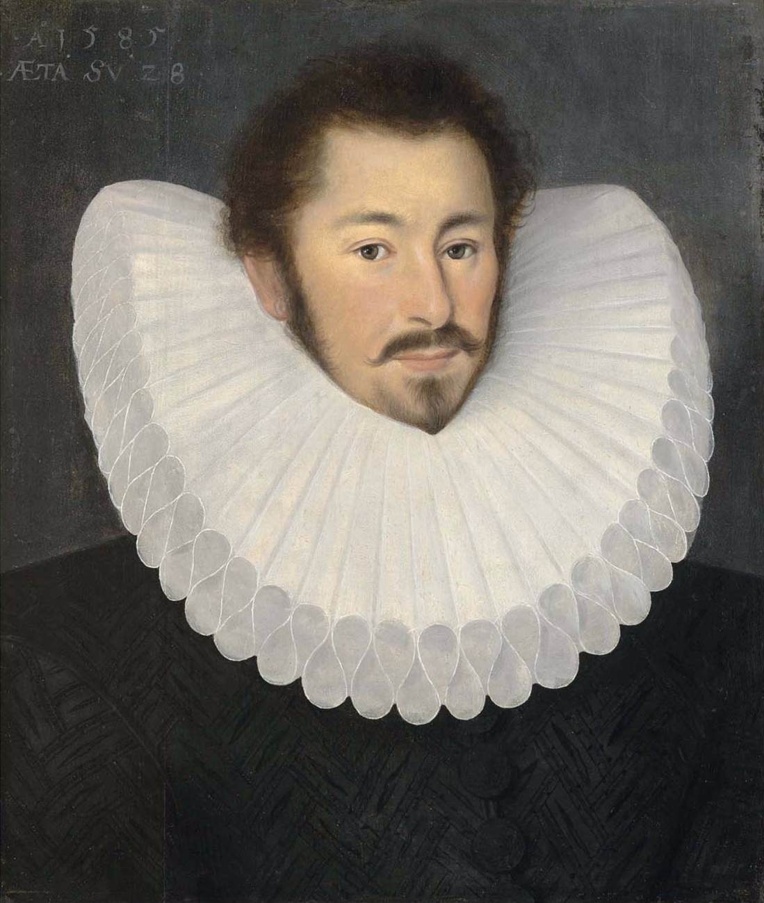 Portrait d'un gentilhomme en fraise à roue