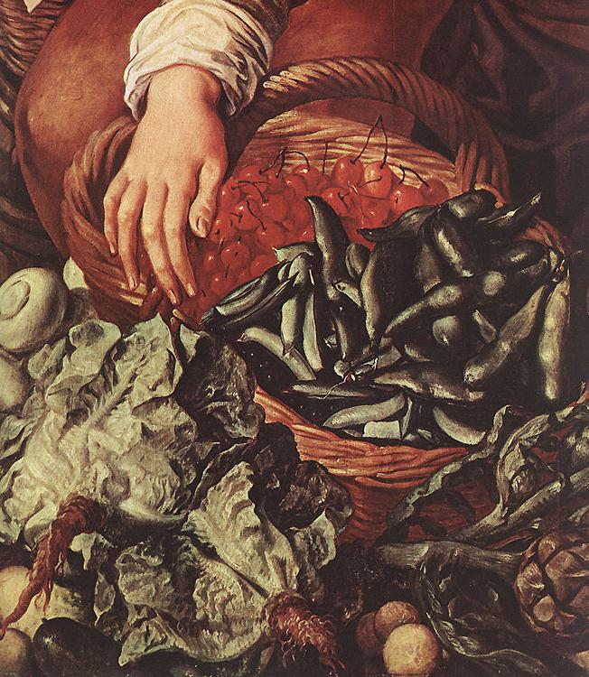 Scène de marché (détail)