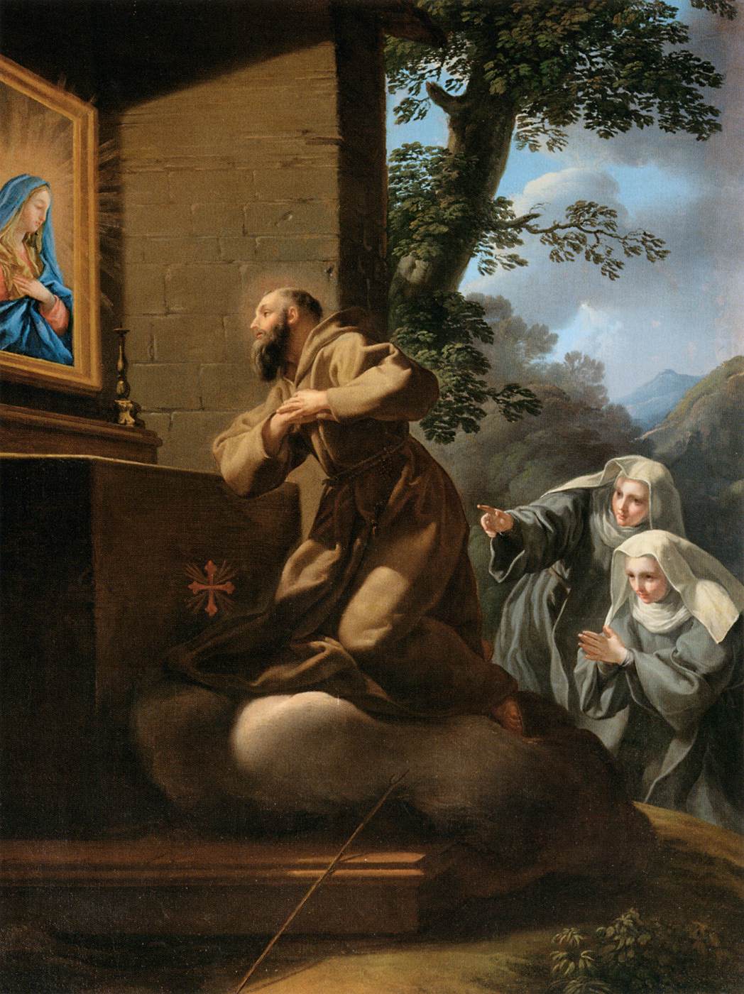 Saint François de Paule en extase