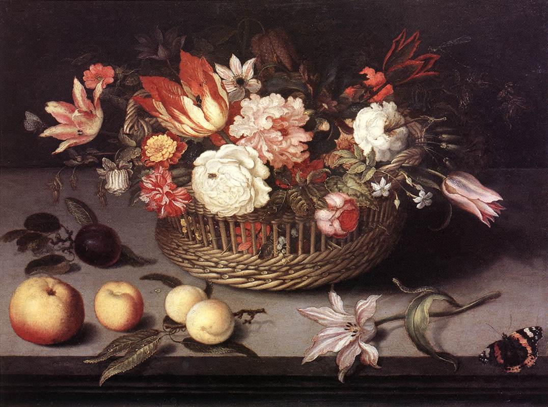 Panier de fleurs