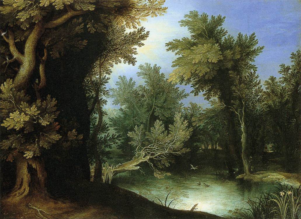 paysage avec a Marsh