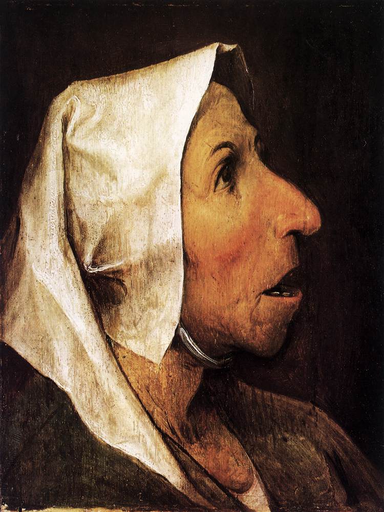 Portrait d'une femme âgée