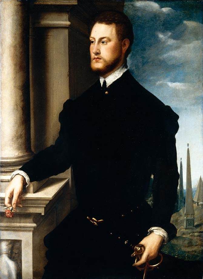 Portrait d'un jeune gentilhomme barbu