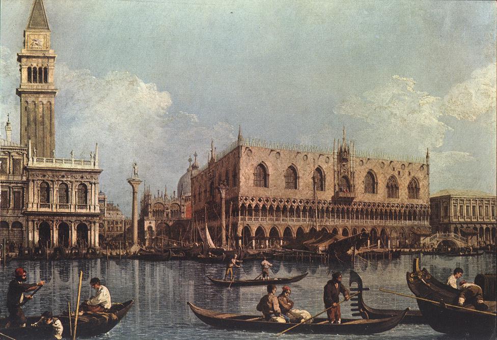 Vue du Bacino di San Marco (bassin de Saint-Marc)