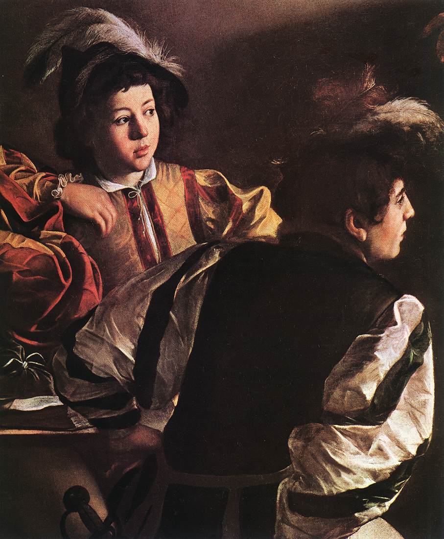 L'Appel de saint Matthieu (détail)
