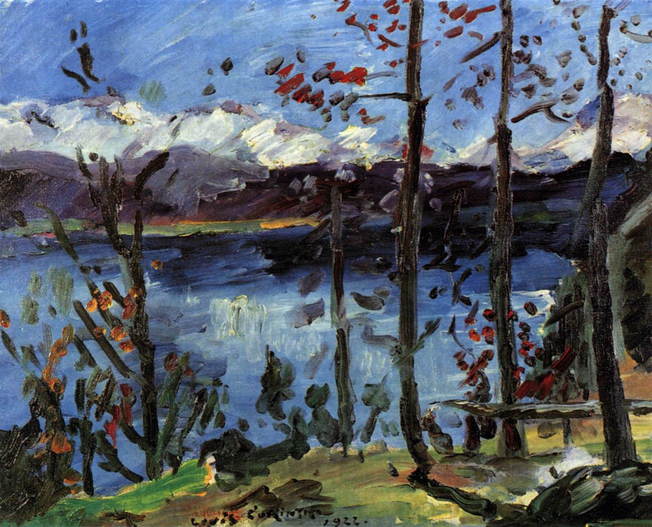 Pâques au lac Walchen