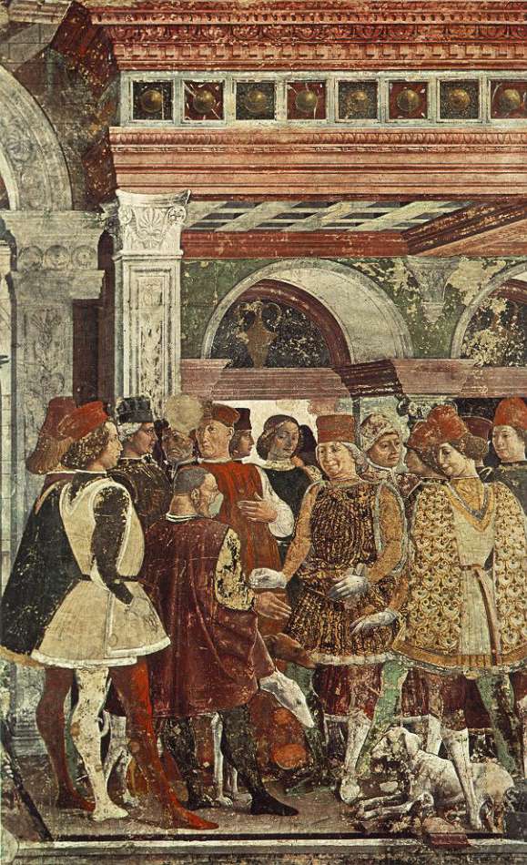 Allégorie d'avril : Triomphe de Vénus (détail)