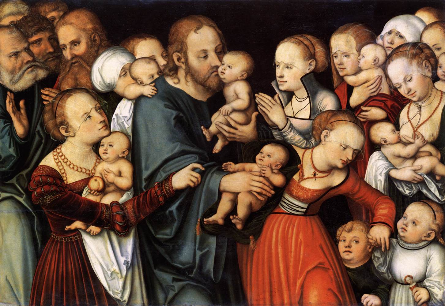 Le Christ bénissant les enfants