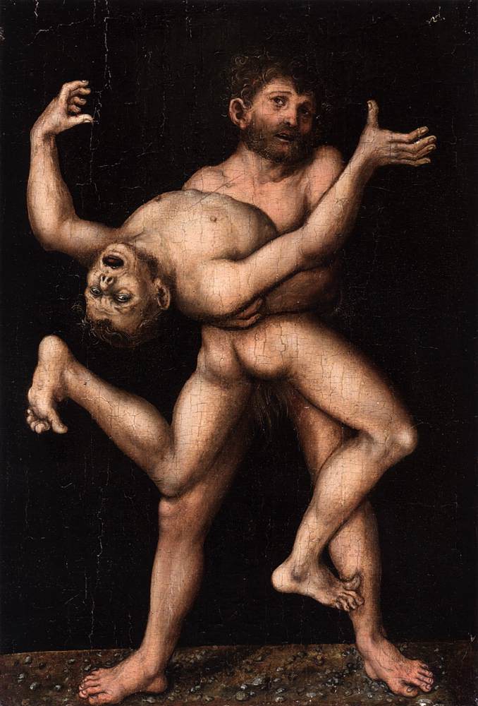 Hercule et Antée
