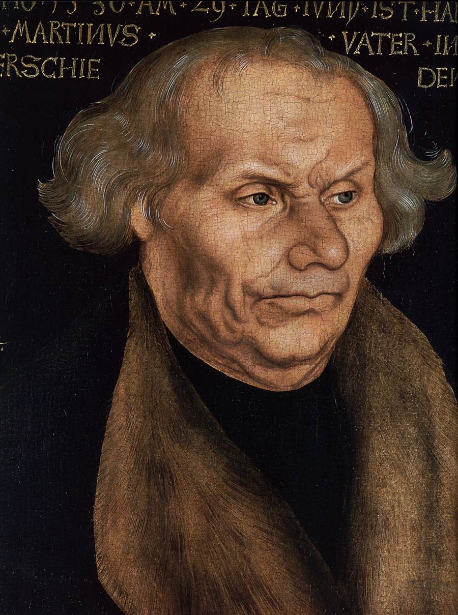 Portrait de Hans Luther (détail)
