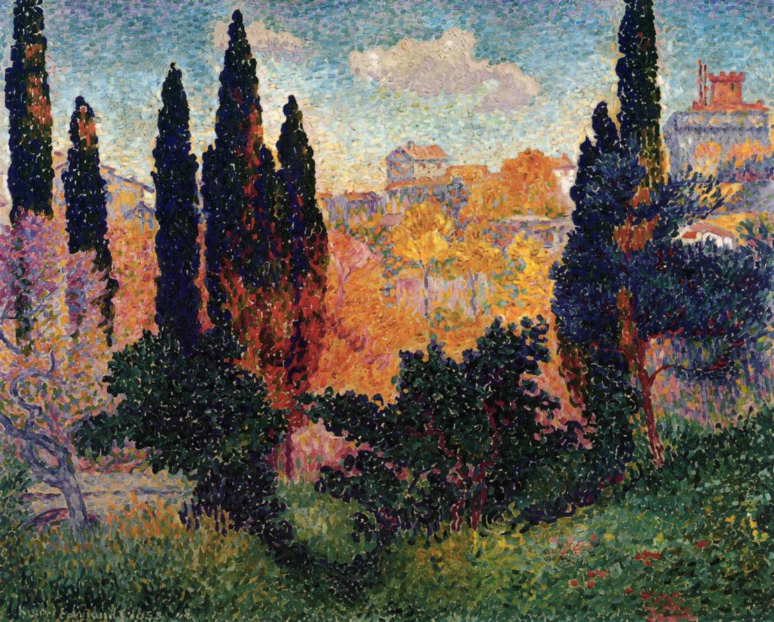 Cyprès à Cagnes
