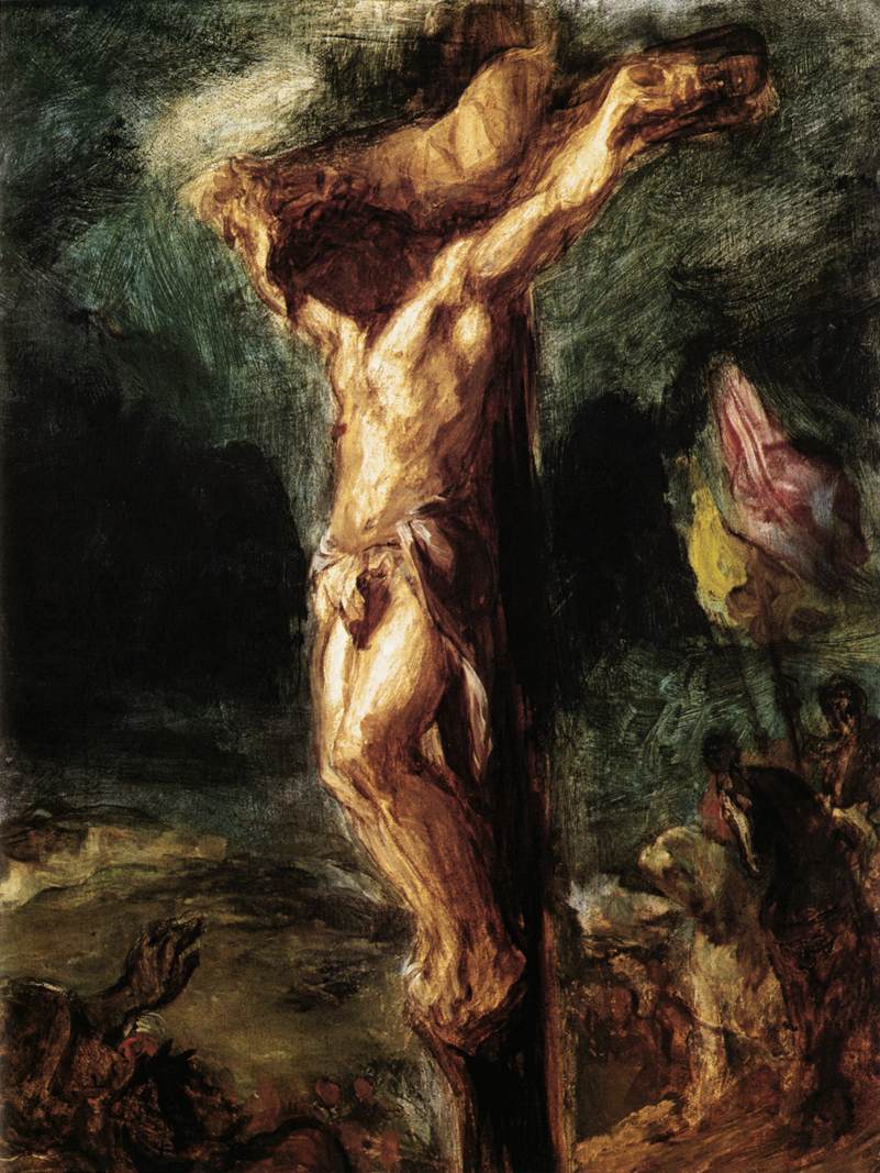 Christ en croix (esquisse)