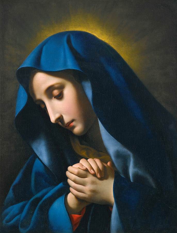 Vierge en prière
