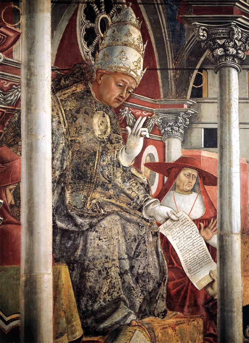 Extension des privilèges par Célestin III (détail)