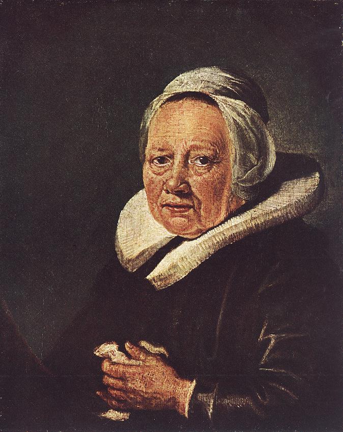 Portrait d'une femme âgée