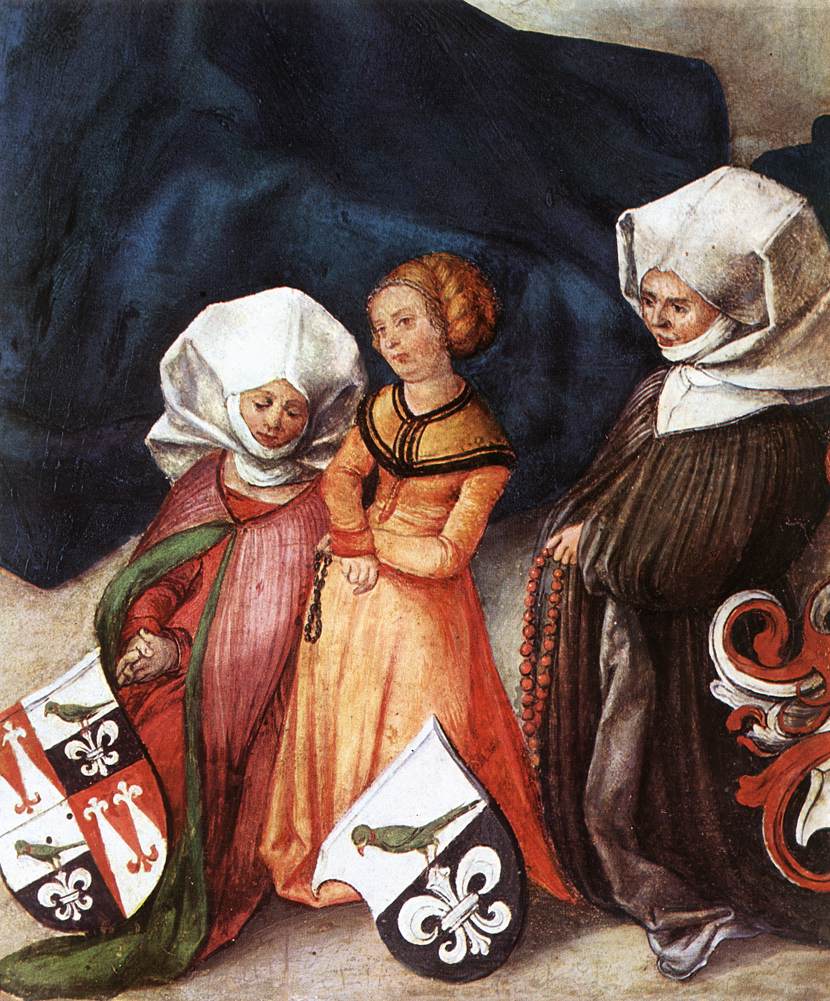 Retable Paumgartner (détail du panneau central)