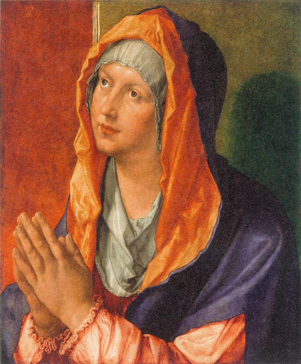 La Vierge en prière