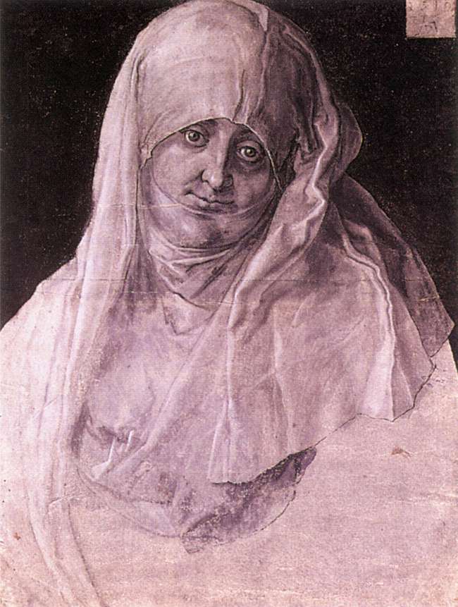 Agnes Dürer en sainte Anne
