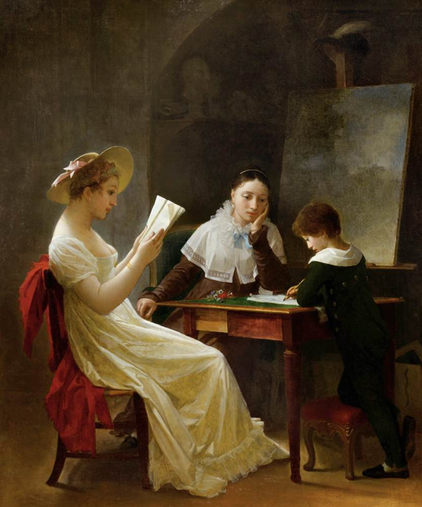 Un jeune dessinateur