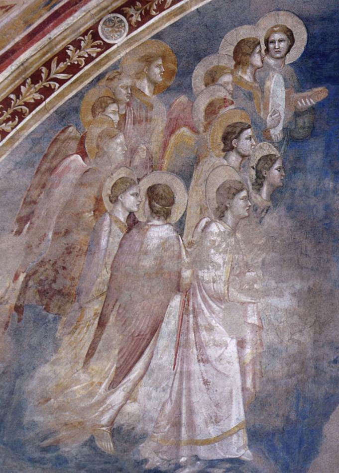 No. 13 Dieu envoie Gabriel à la Vierge (détail)
