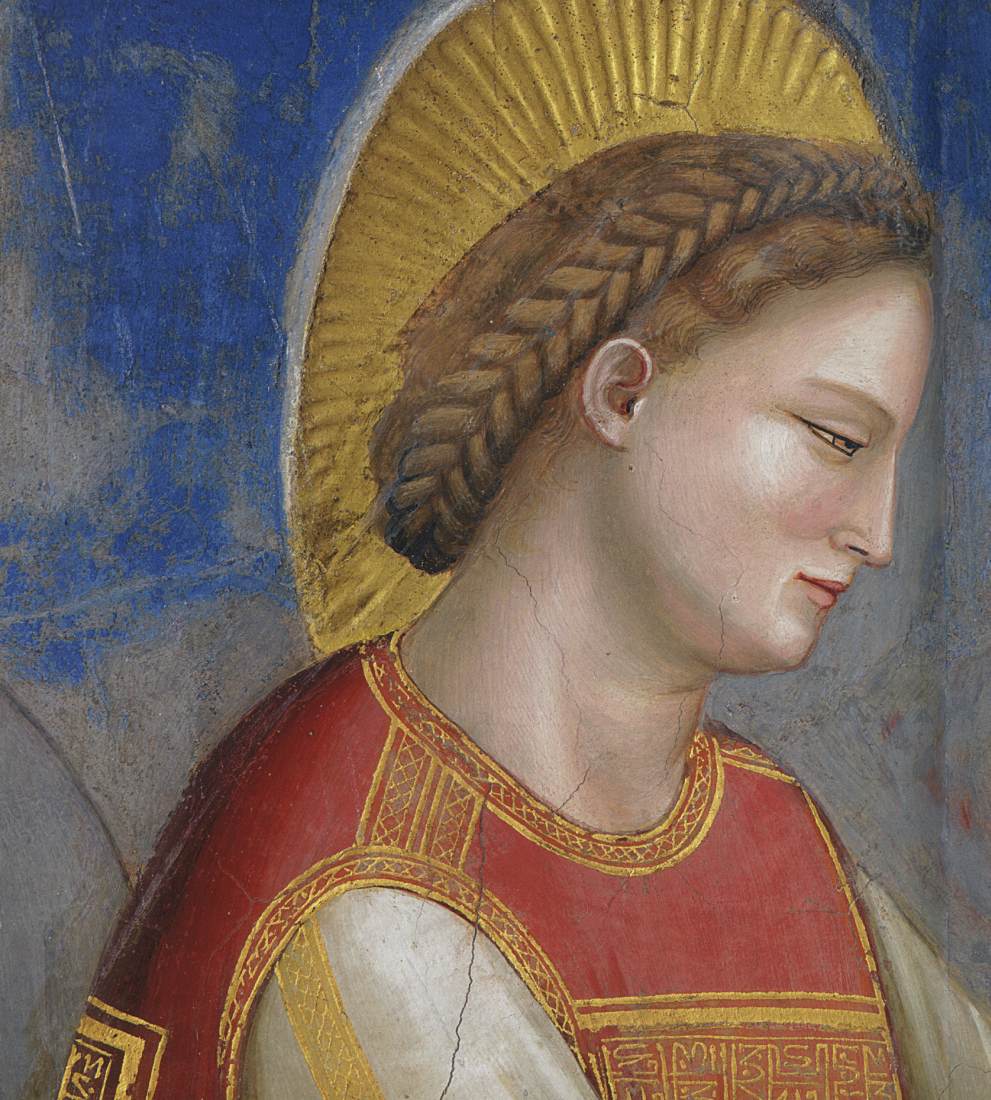 No. 16 Scènes de la vie de la Vierge : 7. Visitation (détail)