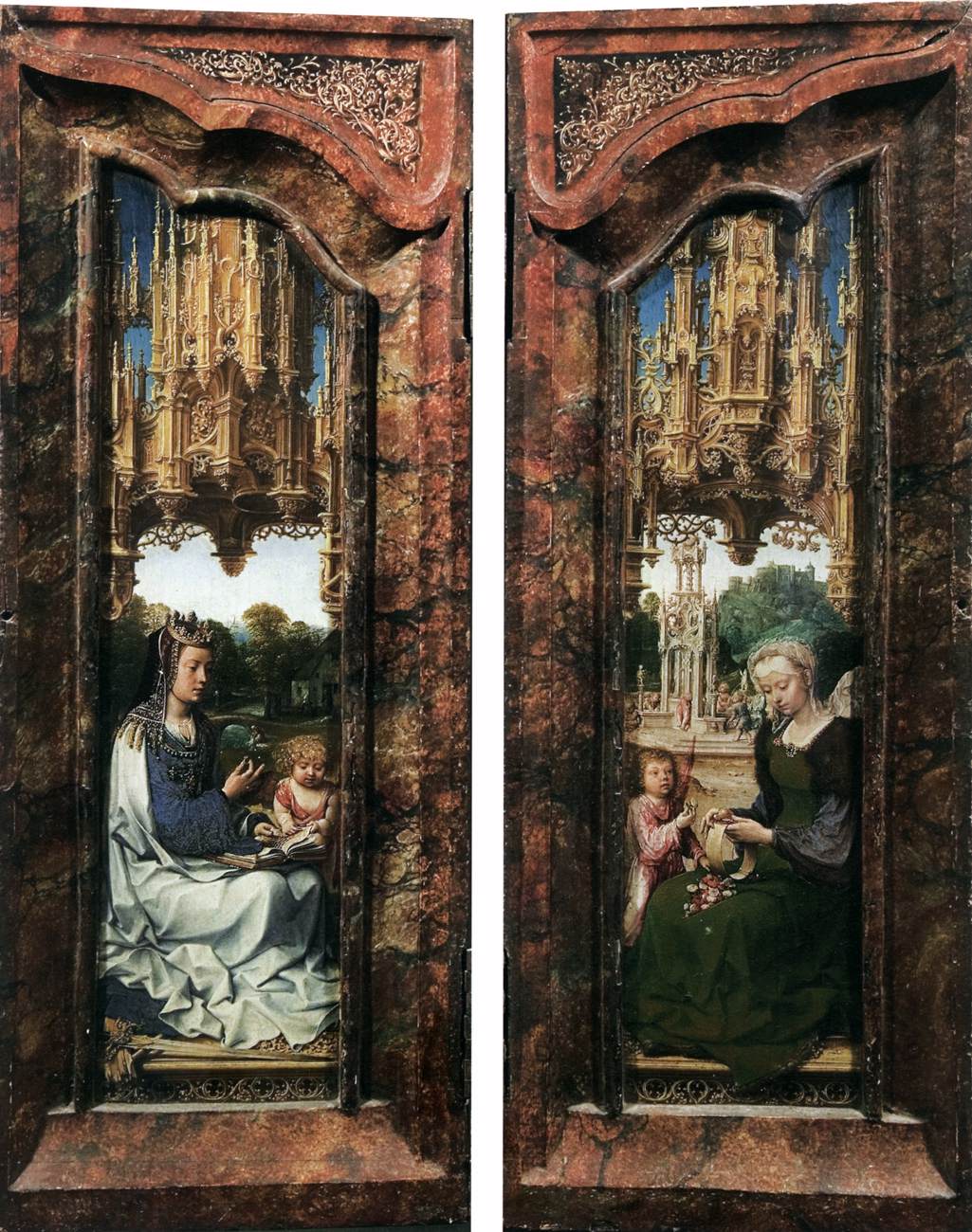 Retable de Malvagna (ailes latérales)