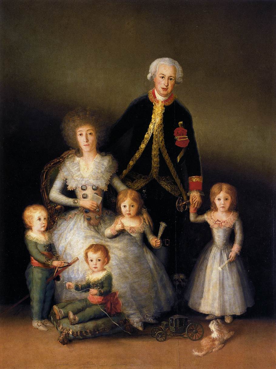 La famille du duc d'Osuna
