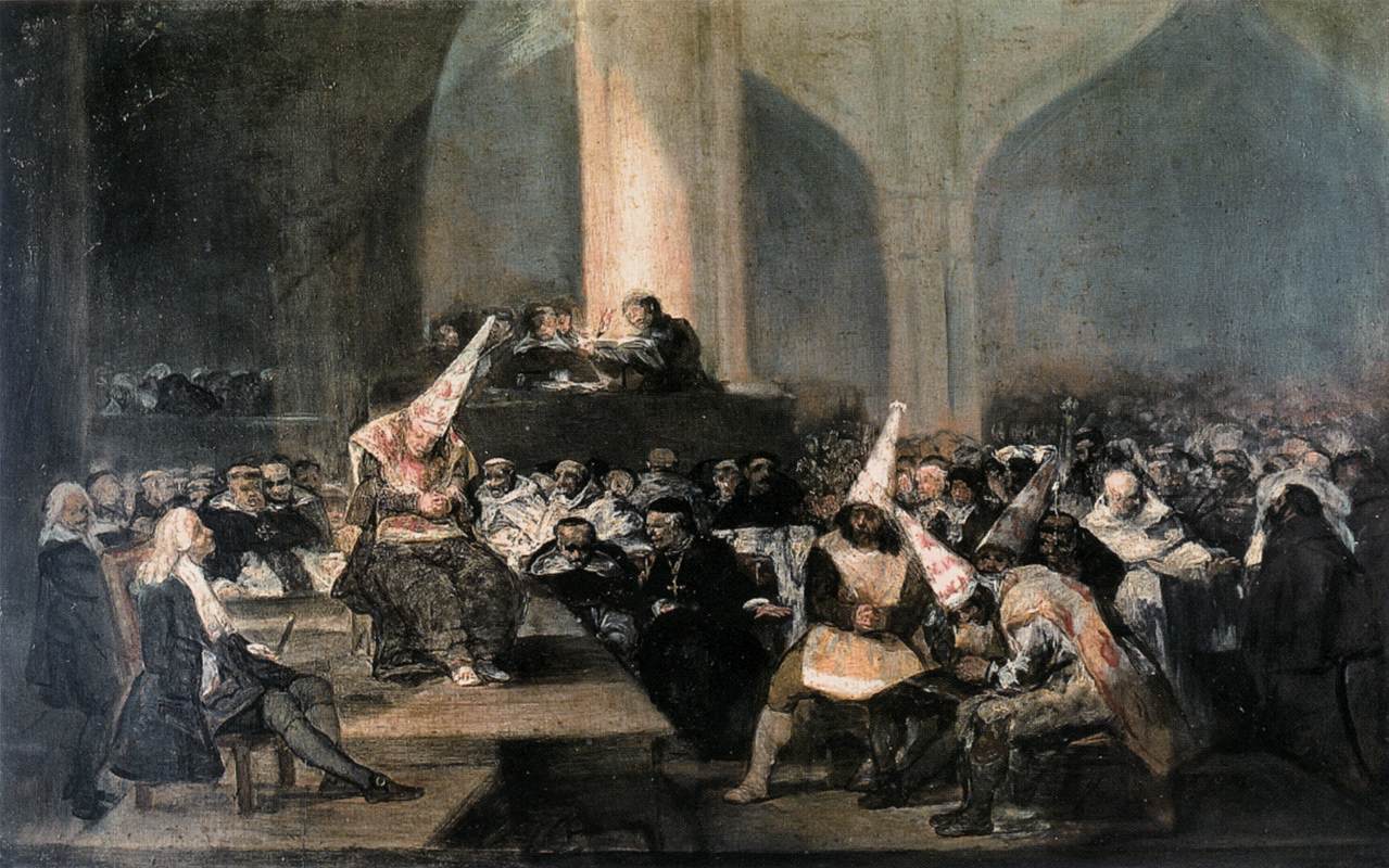 Le tribunal de l'Inquisition