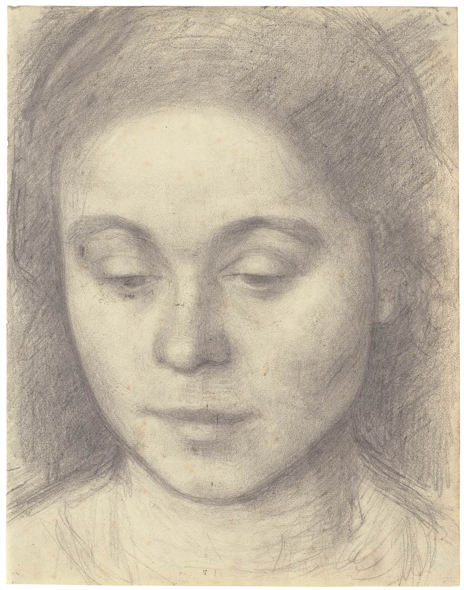 Portrait d'Ida, l'épouse de l'artiste