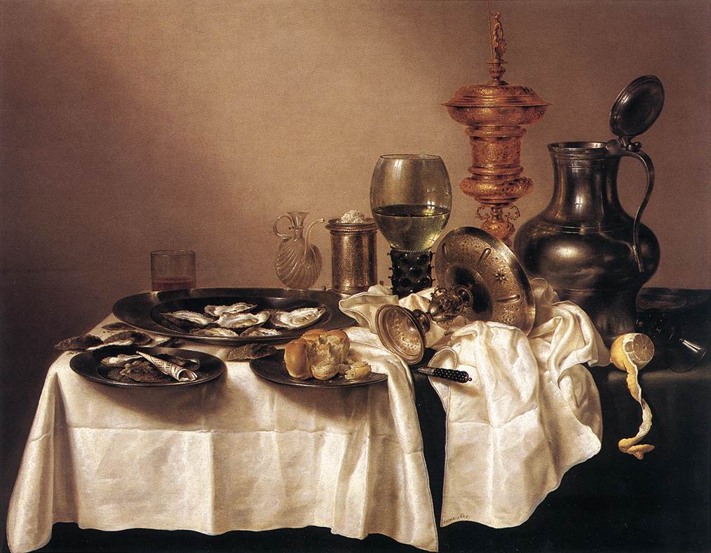 Nature morte au gobelet doré
