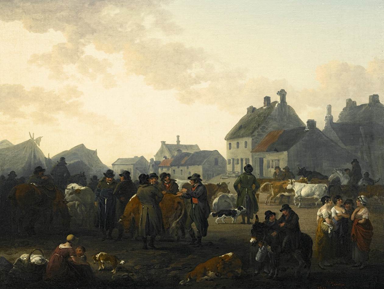 Jour de marché à Masham, North Yorkshire