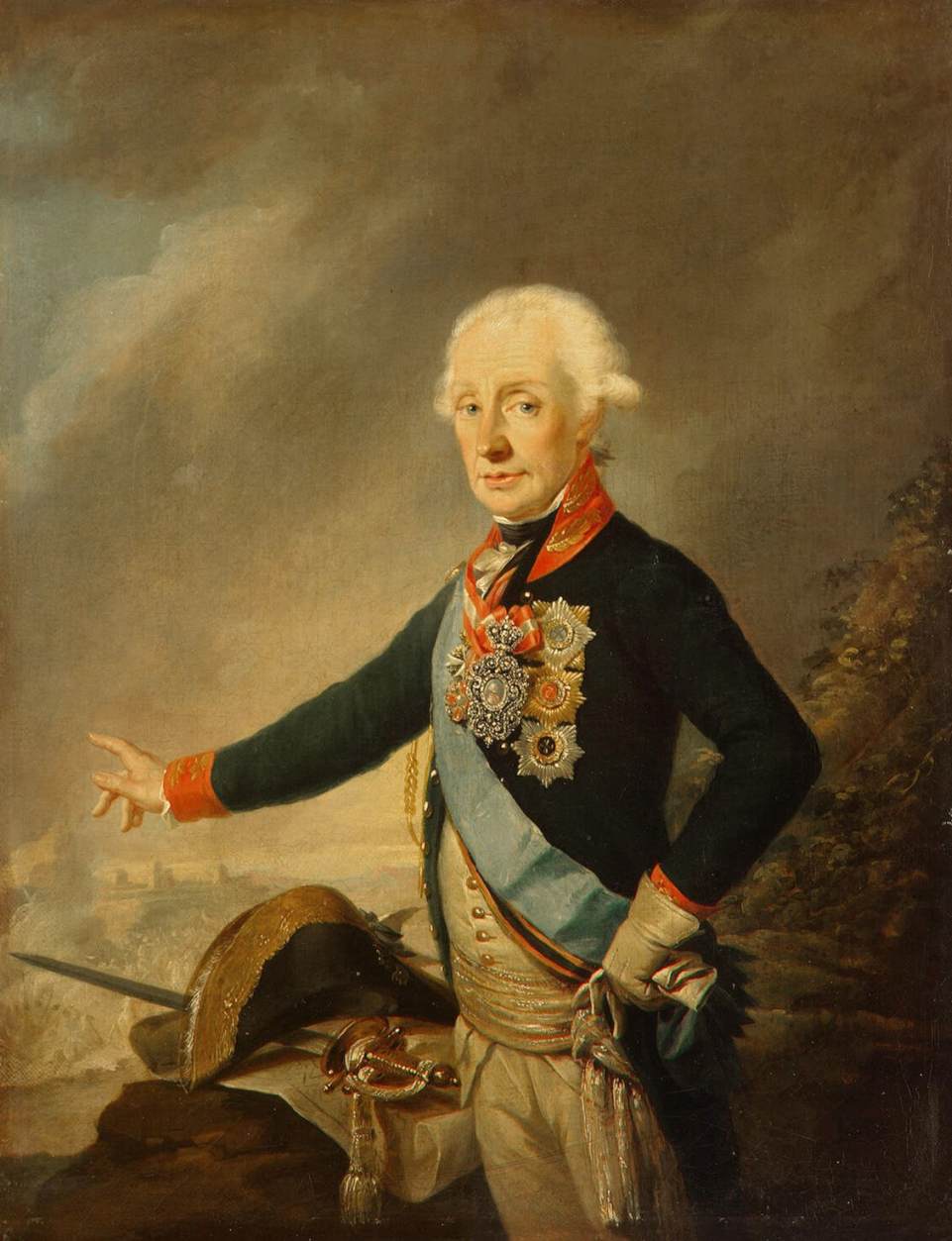 Portrait du comte Alexandre Souvorov